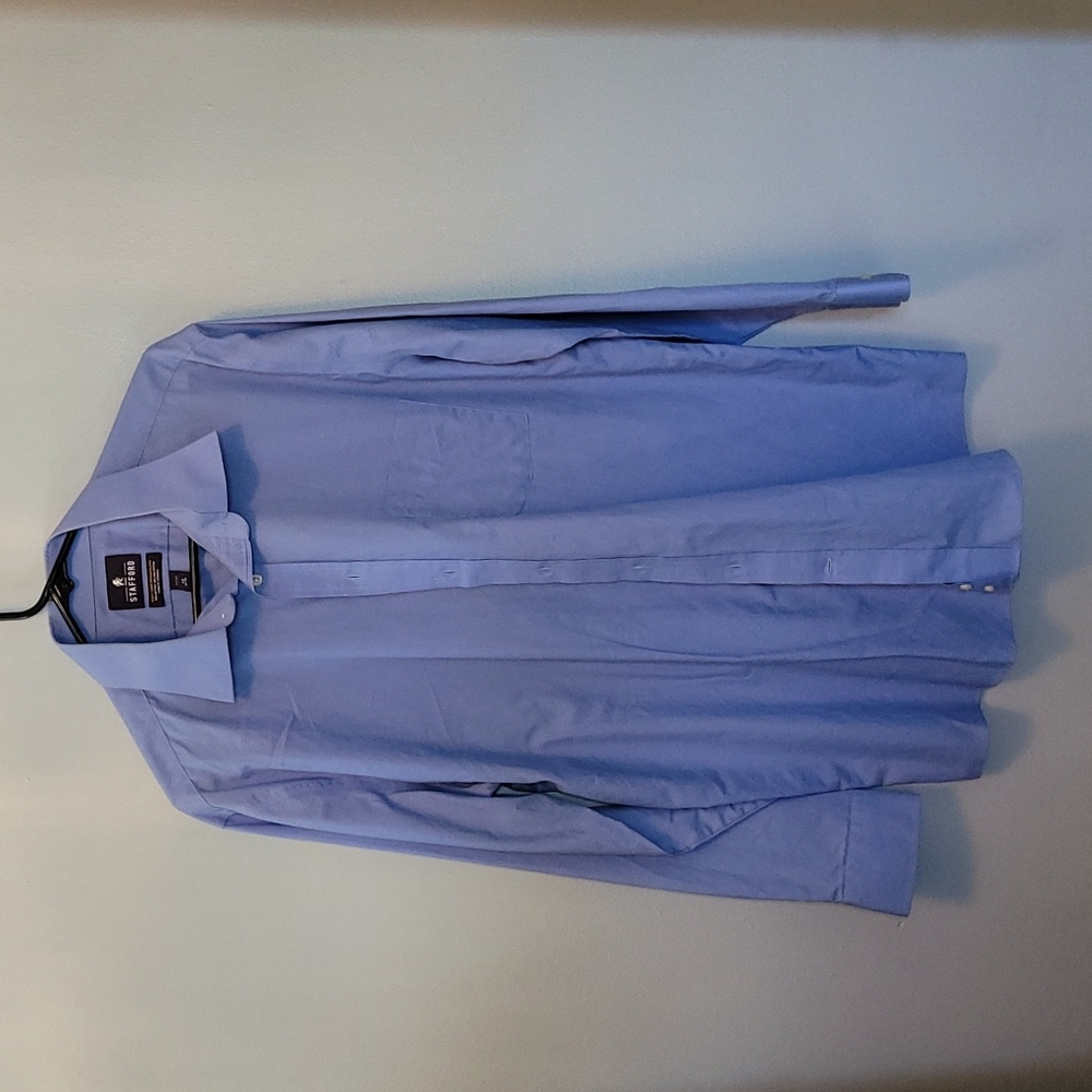 Blue Men's Dress Shirt